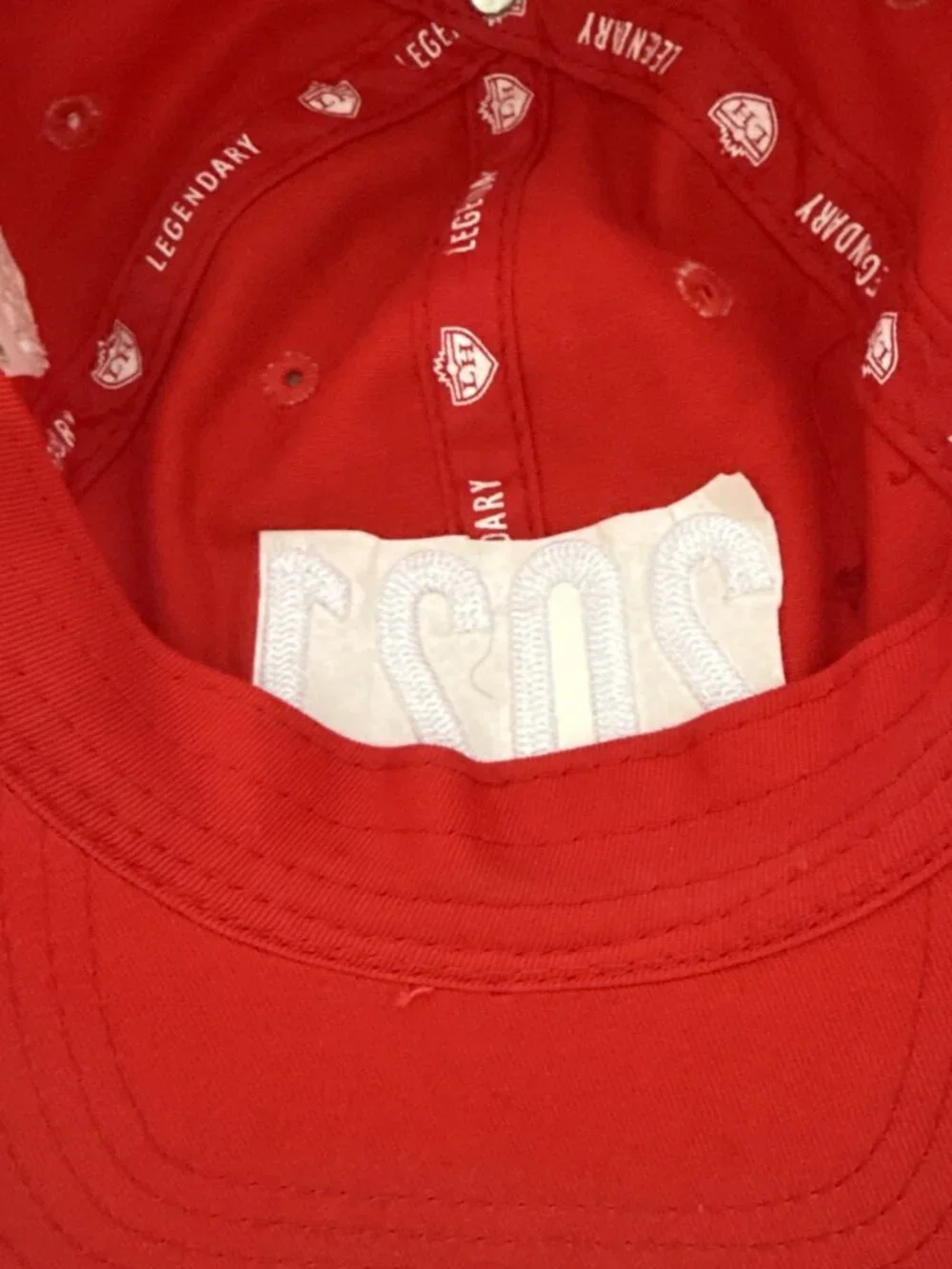 US Open 2021 Torrey Pines Golf Legendary Headwear Red Adjustable Hat Cap